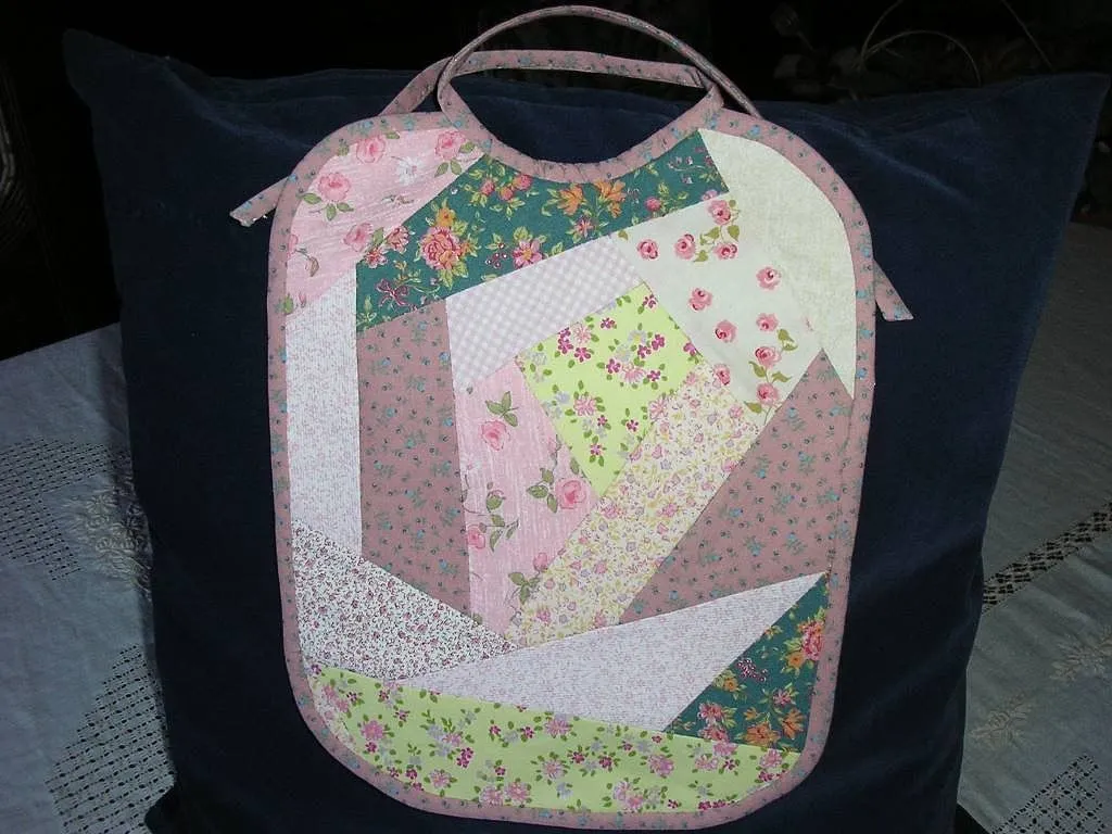 Baberos patrones patchwork - Imagui
