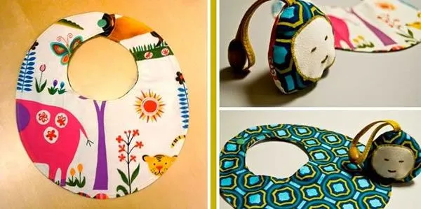 Baberos de tela para tu bebé - Guía de MANUALIDADES Baberos de tela para tu bebé - Guía de MANUALIDADES