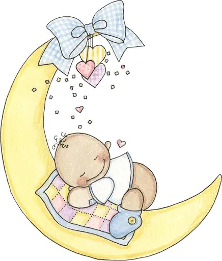 Babies on the moon to print-Images and pictures to print