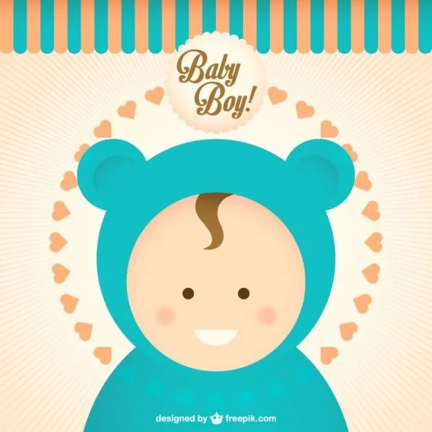 Baby boy vector Vector | Free Download