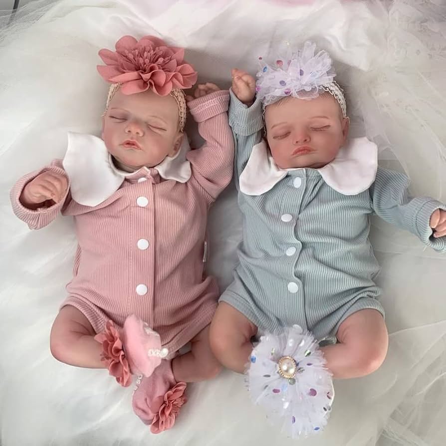 Baby Clothes Ropa De Gemelas Bebes Anano Muñecas De Bebé Recién Nacido  Gemelas De Silicona Para