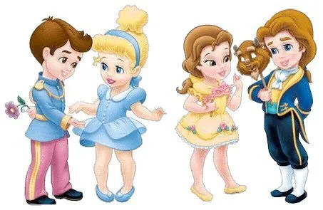 Baby Disney Princesses. I had not seen the princes how cute ...