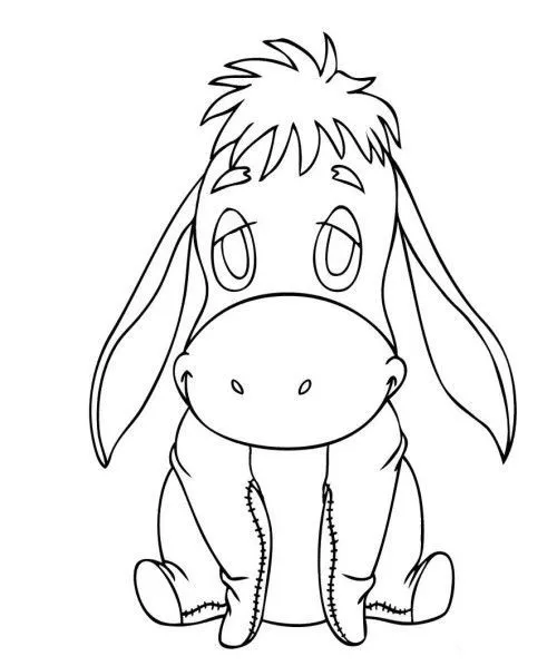 Baby Eeyore Coloring Page For Kids | coloring pages.. | Pinterest Baby Eeyore Coloring Page For Kids | coloring pages.. | Pinterest