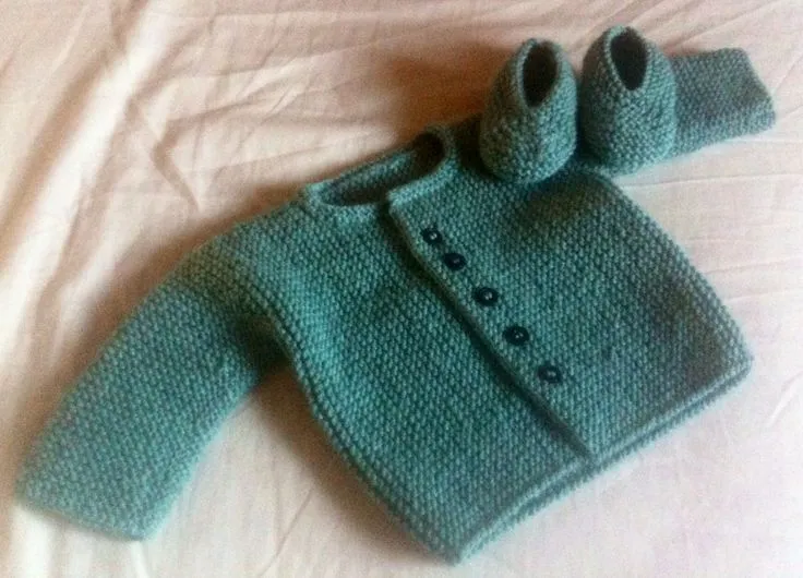 Baby Knitting Rebeca y camperitas de bebé. Patrones en español ...