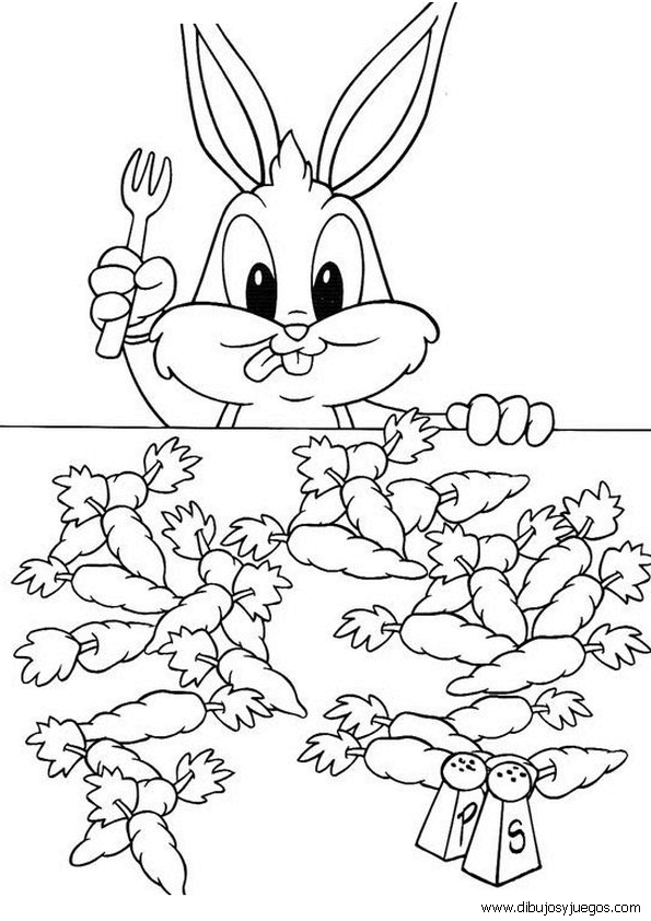 baby-looney-tunes-003 | Dibujos y juegos, para pintar y colorear