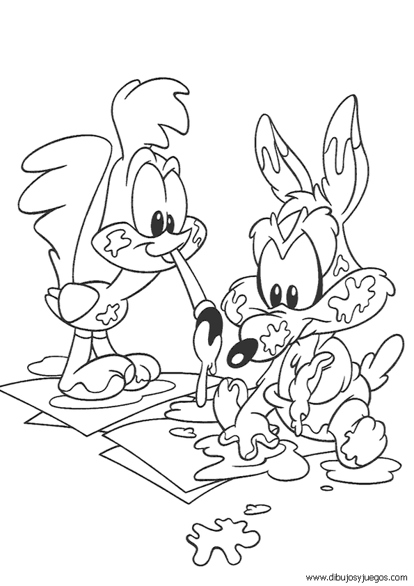 baby-looney-tunes-054 | Dibujos y juegos, para pintar y colorear