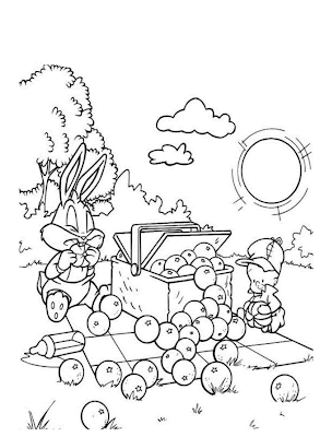 Baby Looney-Tunes - Desenhos para pintar