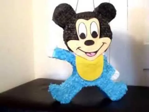 Baby Mickey y Minnie mouse pinatas. - YouTube Baby Mickey y Minnie mouse pinatas. - YouTube