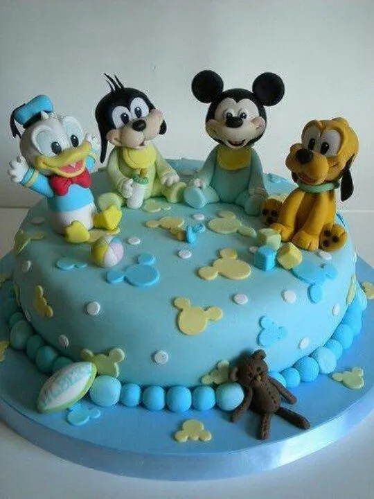 Baby Mickey mouse cake-Sammi is making one for Gio <3 | Fondant ... Baby Mickey mouse cake-Sammi is making one for Gio <3 | Fondant ...