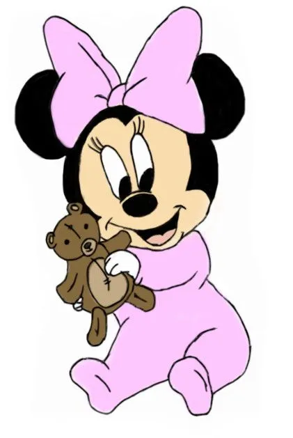 Baby Minnie Mouse Colored by Sky-Kat on DeviantArt
