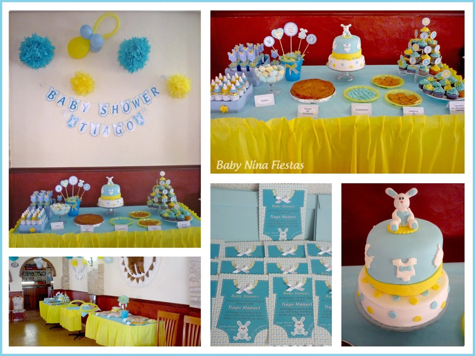 Baby Nina Fiestas: Baby Shower para nuestro pequeño Tiago