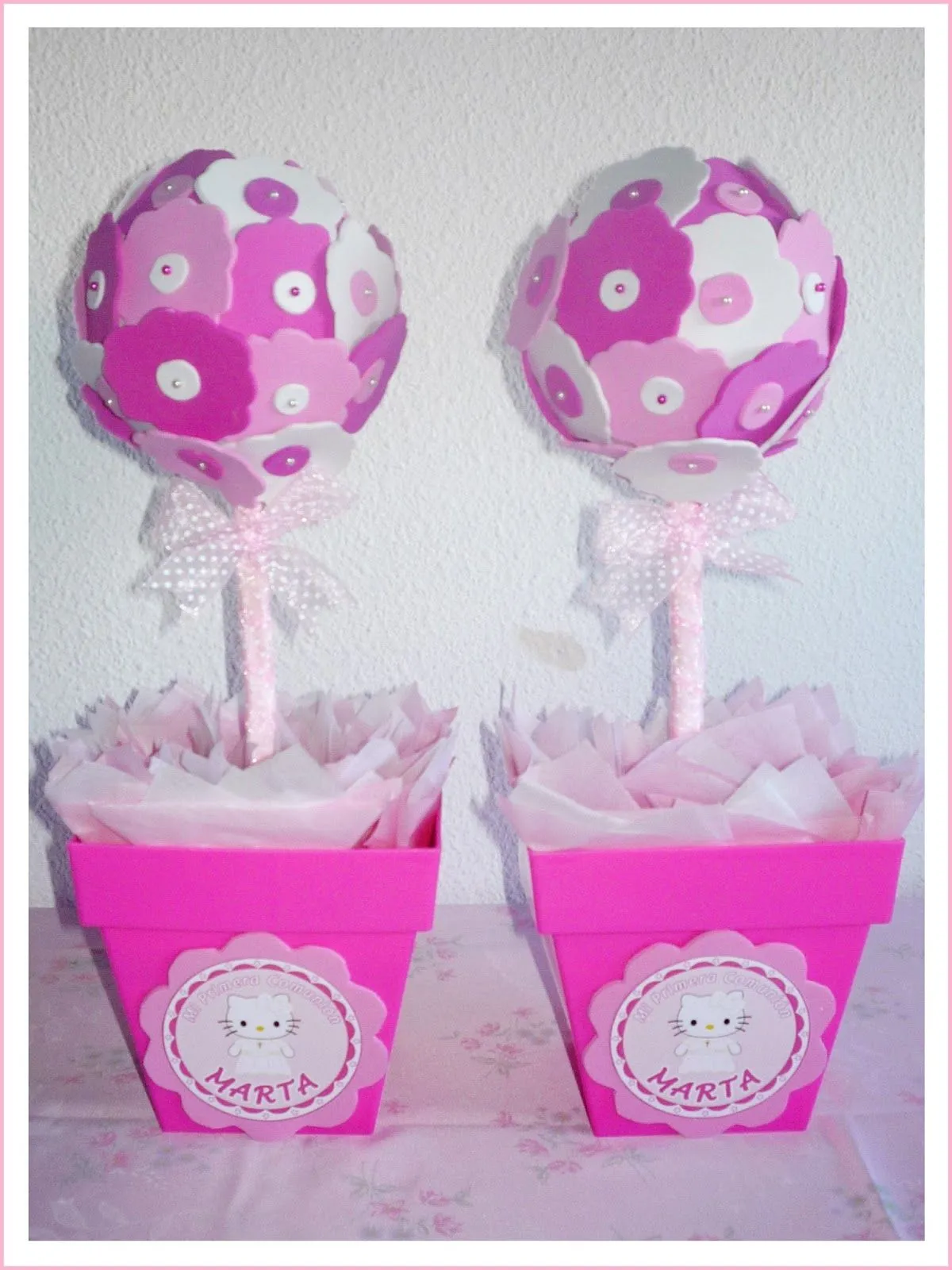 Baby Nina Fiestas: Comunión Hello Kitty para Marta Baby Nina Fiestas: Comunión Hello Kitty para Marta