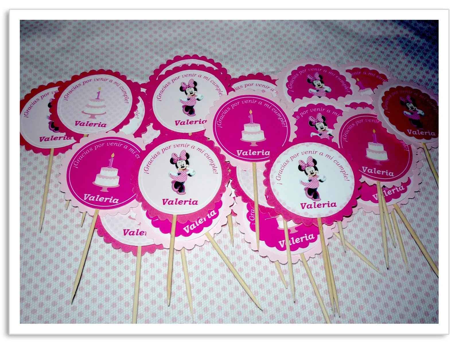 Baby Nina Fiestas: Fiesta temática Minnie Mouse para Valeria Baby Nina Fiestas: Fiesta temática Minnie Mouse para Valeria