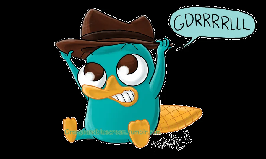 Baby Perry the Platypus by OrangeBlueCream on DeviantArt