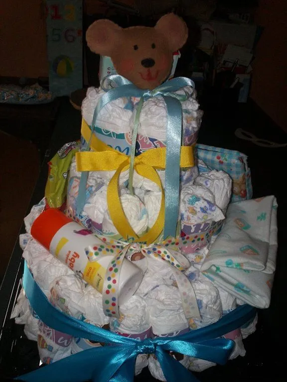 como hacer un carrito de panales | Aprender manualidades es ...