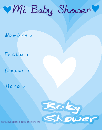 Baby Shower: Baby Shower para varon