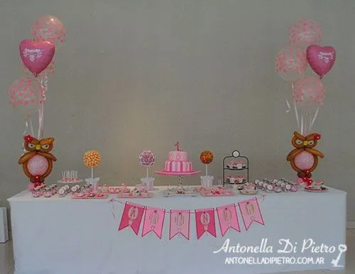 Baby shower de buho para niño - Imagui