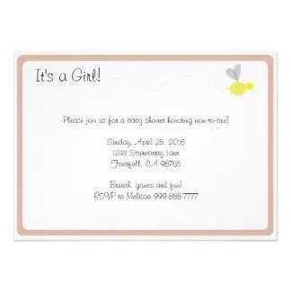 Baby Shower Bumblebee Invitaciones para cualquier evento, Baby ... Baby Shower Bumblebee Invitaciones para cualquier evento, Baby ...