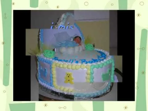 BABY SHOWER, CAKES - YouTube