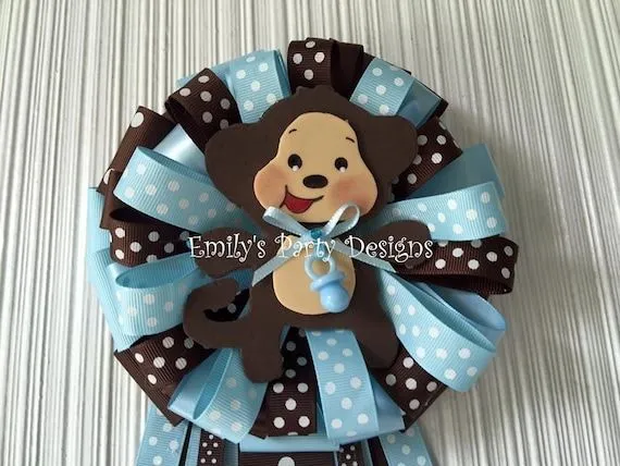 Baby Shower Corsage Para Mamá Changuito para por designsbyemilys Baby Shower Corsage Para Mamá Changuito para por designsbyemilys