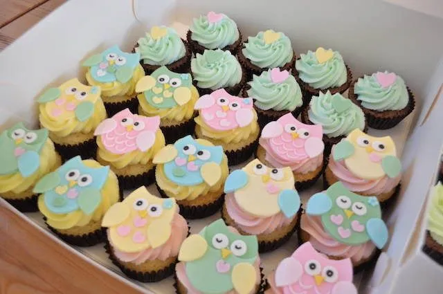 Baby shower cupcakes para una fiesta fantástica