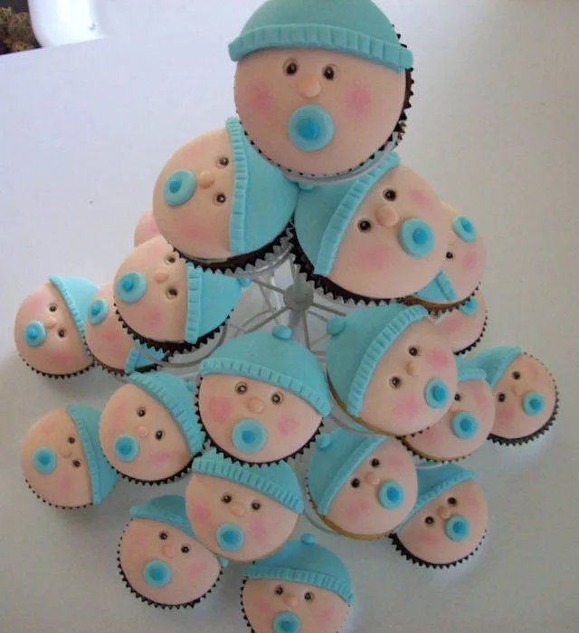 Baby shower cupcakes para una fiesta fantástica Baby shower cupcakes para una fiesta fantástica