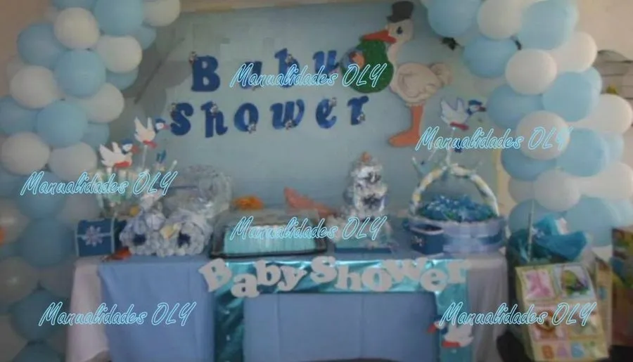 BABY SHOWER DECORACION | Manualidades