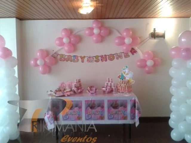 Decoraciónes para un baby shower niña - Imagui