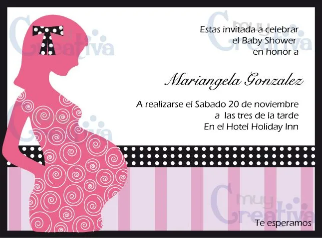 Frases de invitación baby shower - Imagui