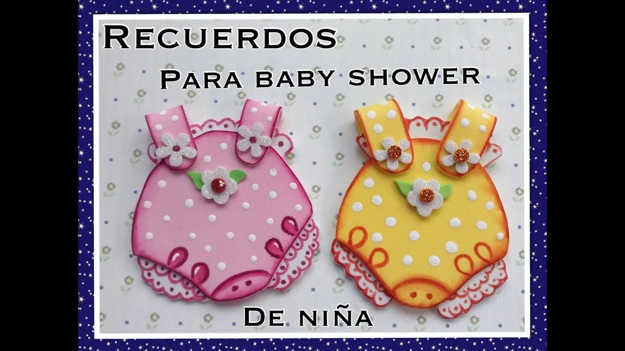 Decoración Y Adornos Para Baby Shower En Foami