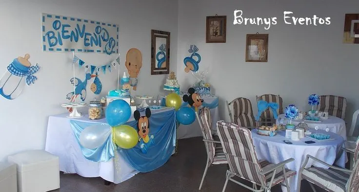 Baby Shower integramente decorado, personalizado por Brunys ...