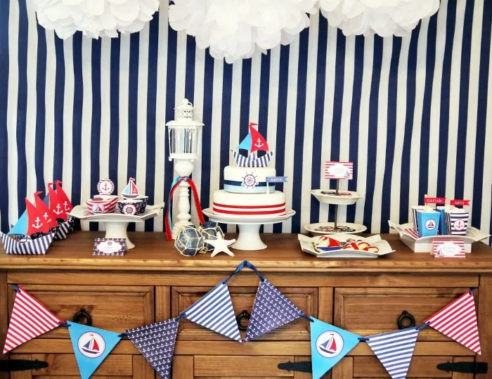 Cumpleaños nautico infantil - Imagui