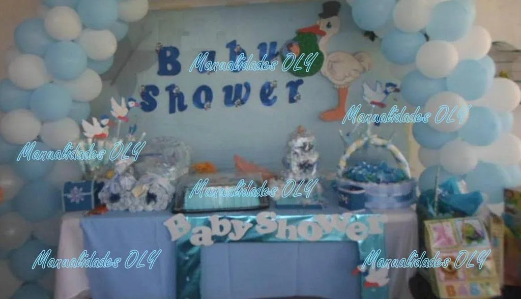 decoracion para baby shower (2) | Aprender manualidades es facilisimo.