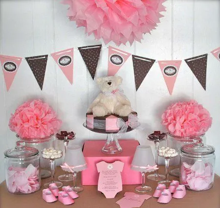 Decoración para un baby shower de niña | Fiesta101 | Baby Shower ... Decoración para un baby shower de niña | Fiesta101 | Baby Shower ...