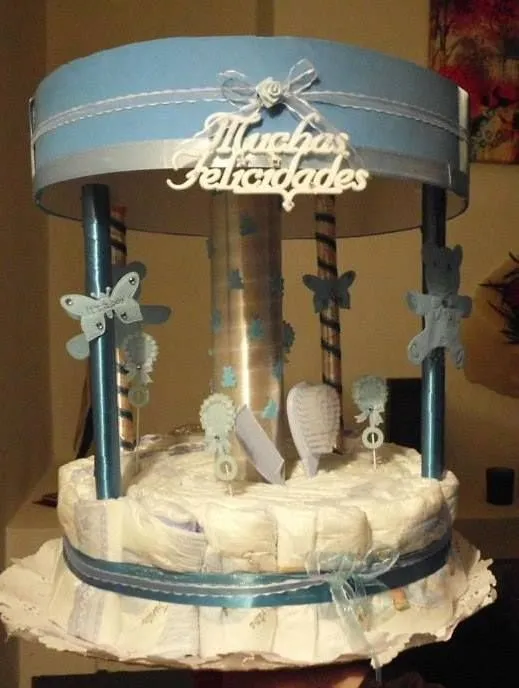 Carrusel de Pañales. Un hermoso regalo para sorprender a tu amiga ... Carrusel de Pañales. Un hermoso regalo para sorprender a tu amiga ...