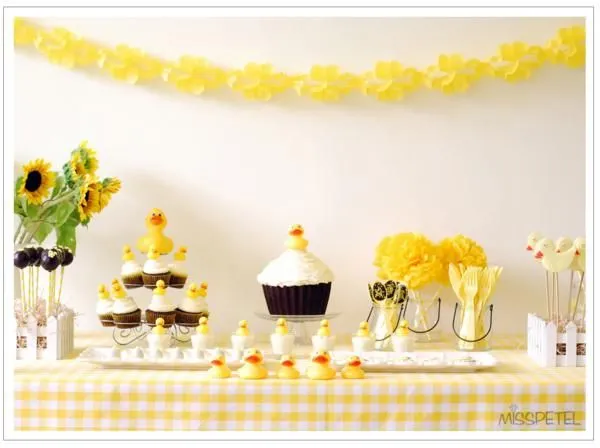 Baby Shower con un patito de goma | Nubamía Baby Shower con un patito de goma | Nubamía