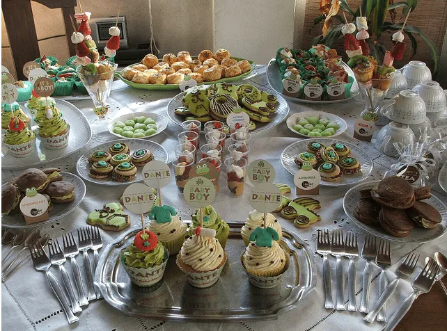 Baby shower platillos - Imagui