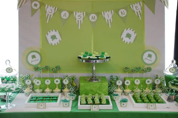 Baby shower de ranas - Imagui