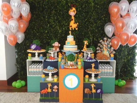 Baby Shower Safari: ¡linda y novedosa decoración para tu fiesta ...