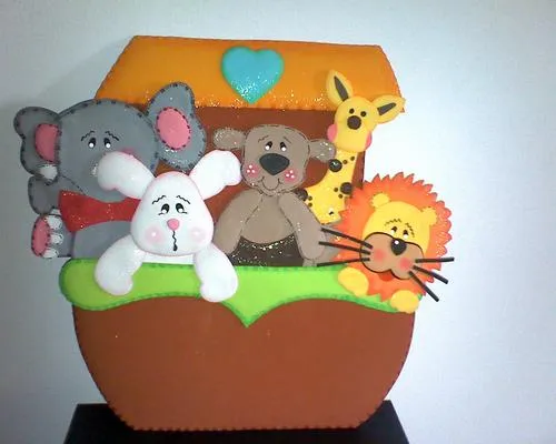 Arca de noe baby en foami - Imagui