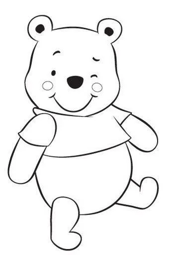 Pinto Dibujos: Baby winnie Pooh para colorear Pinto Dibujos: Baby winnie Pooh para colorear