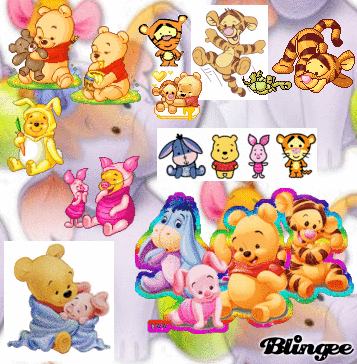 baby winnie pooh friends Fotografía #109197323 | Blingee.com
