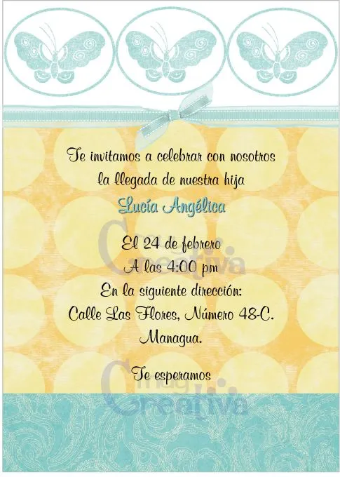 Mensajes de felicitacion por baby shower - Imagui