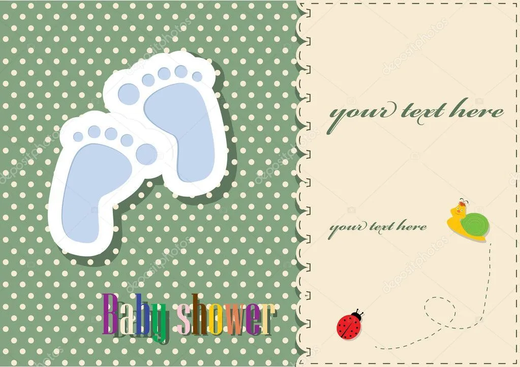 babyshower - plantilla de tarjeta — Vector stock © inxti74 # babyshower - plantilla de tarjeta — Vector stock © inxti74 #