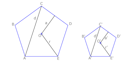 SEGUNDO DE BACHILLERATO.: caracteriscias de poligonos regulares