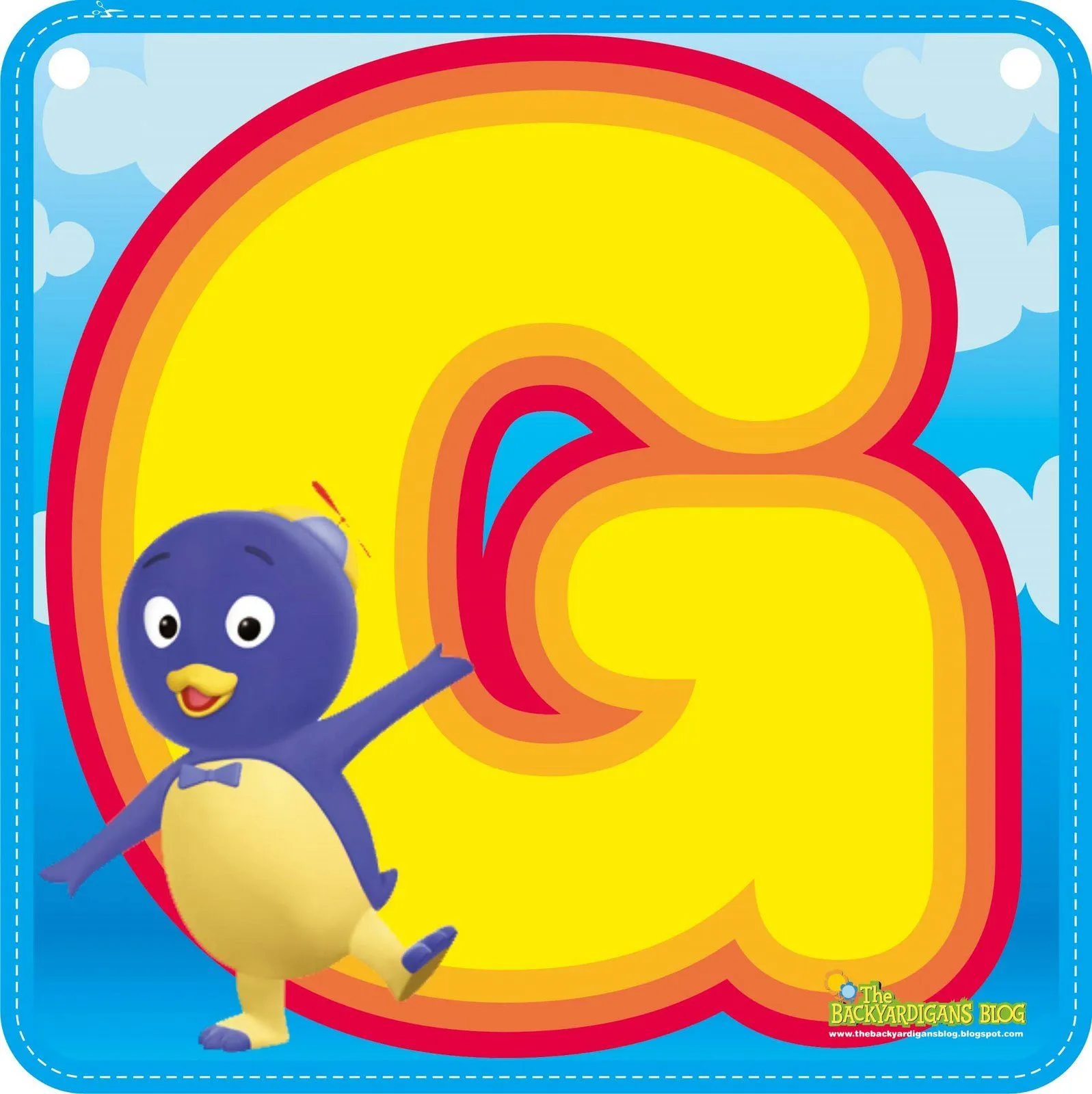 Los Backyardigans: Más letras del Abecedario Backyardigans Los Backyardigans: Más letras del Abecedario Backyardigans