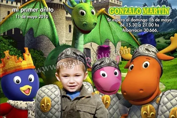 Backyardigans - CU0409 | Regalá tu foto