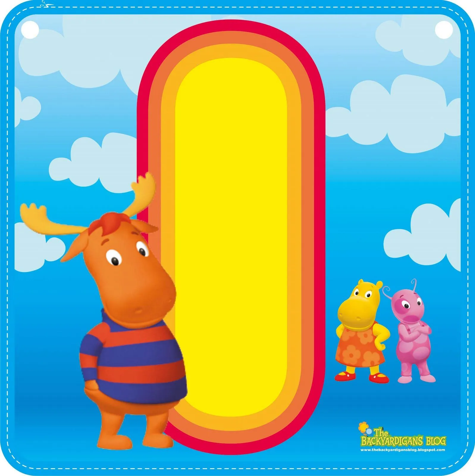 Los Backyardigans: Más letras del Abecedario Backyardigans Los Backyardigans: Más letras del Abecedario Backyardigans