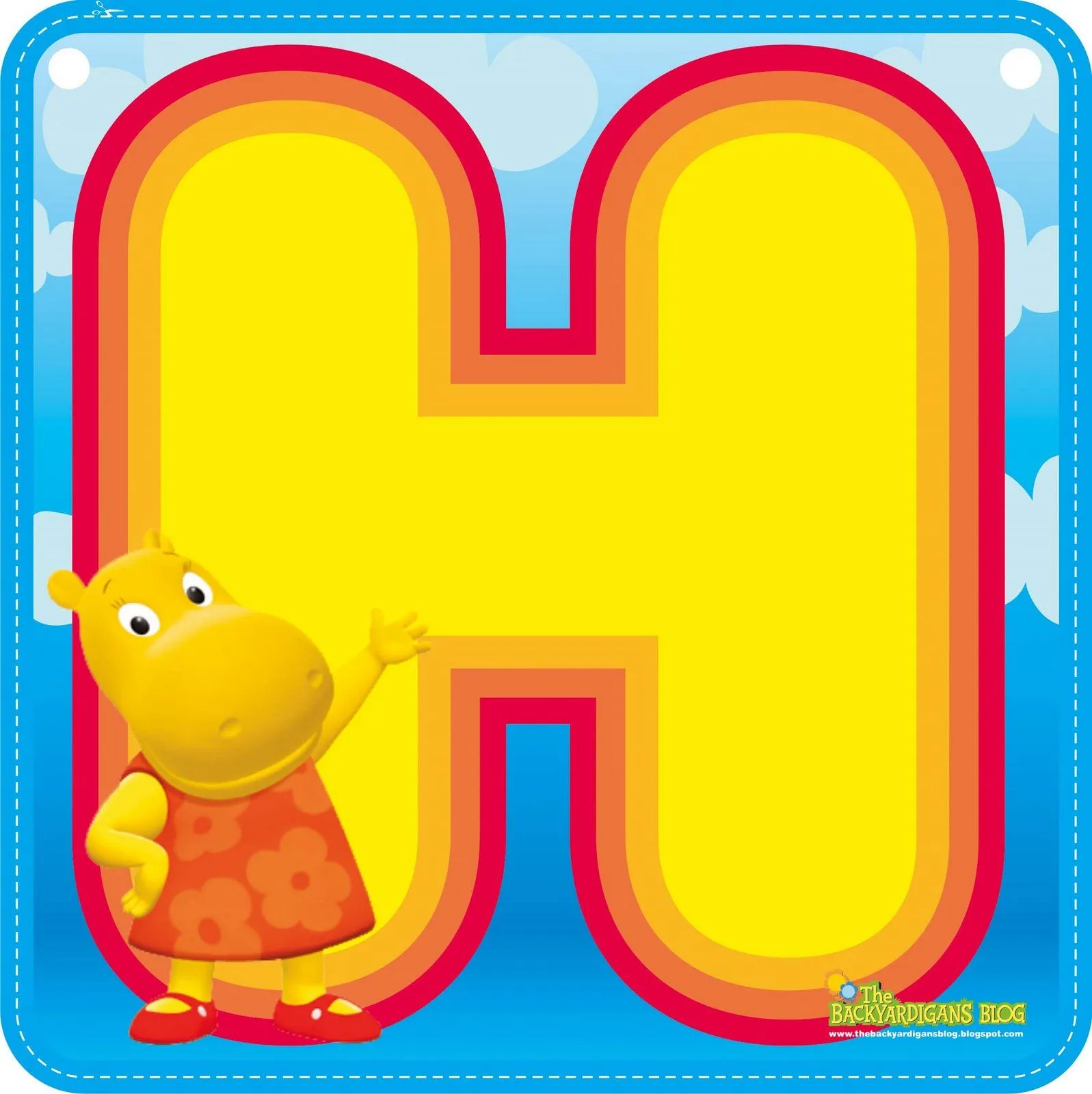 Los Backyardigans: Más letras del Abecedario Backyardigans Los Backyardigans: Más letras del Abecedario Backyardigans