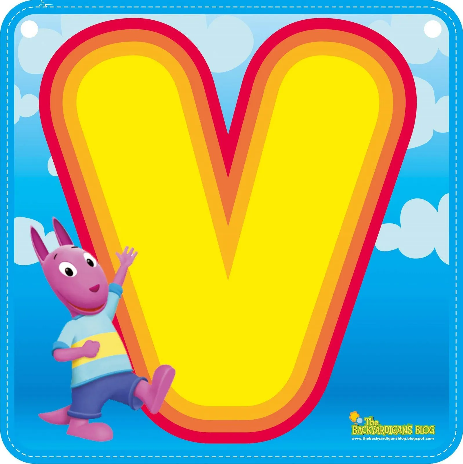 Los Backyardigans: Ultimas letras del Abecedario Backyardigans